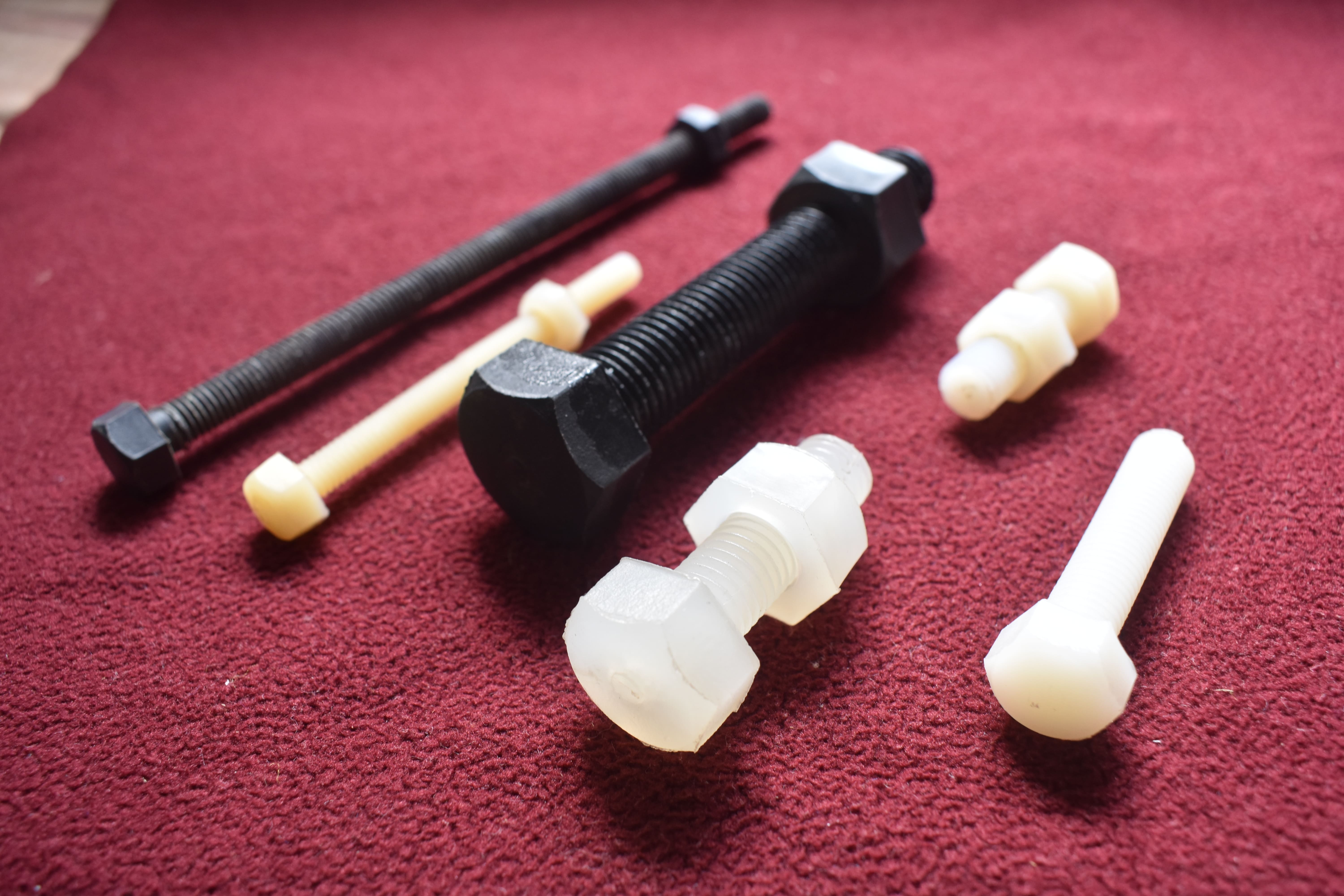 Nylon PP Bolts Nuts & Washer